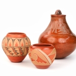 Vintage Native American Pueblo Pottery.